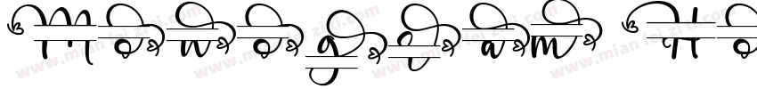 Monogram Holder Regu字体转换
